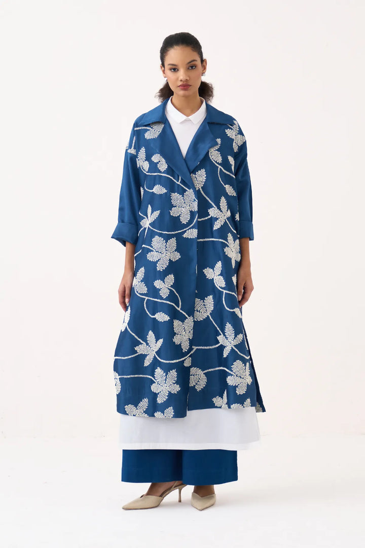 Floral All Over Emb. Overlay