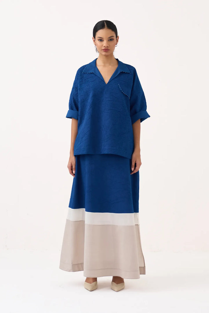 Panelled Skirt Co-ord