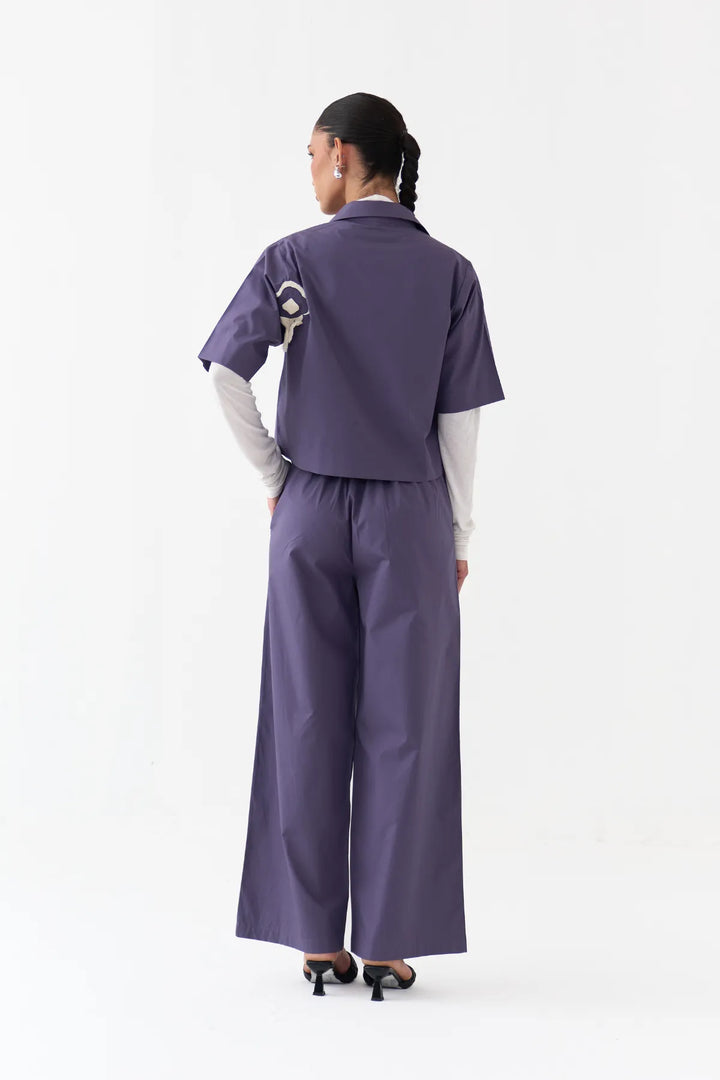 Crop Fringe Top Co-ord