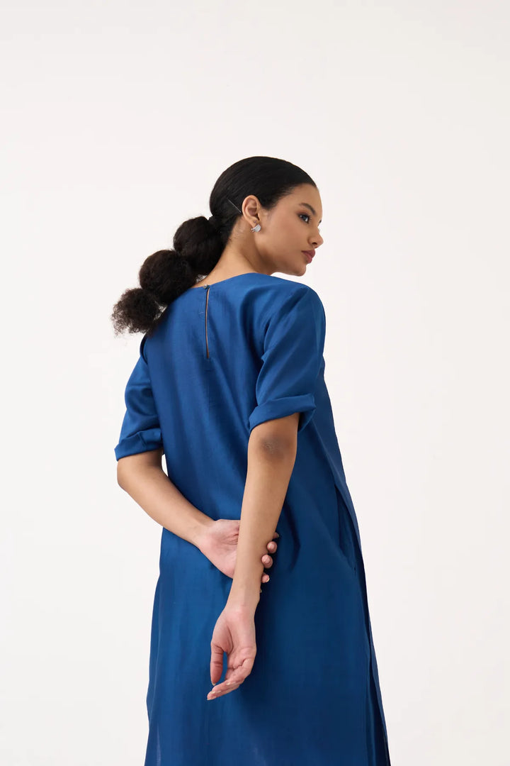 Emb. Double Layer Dress