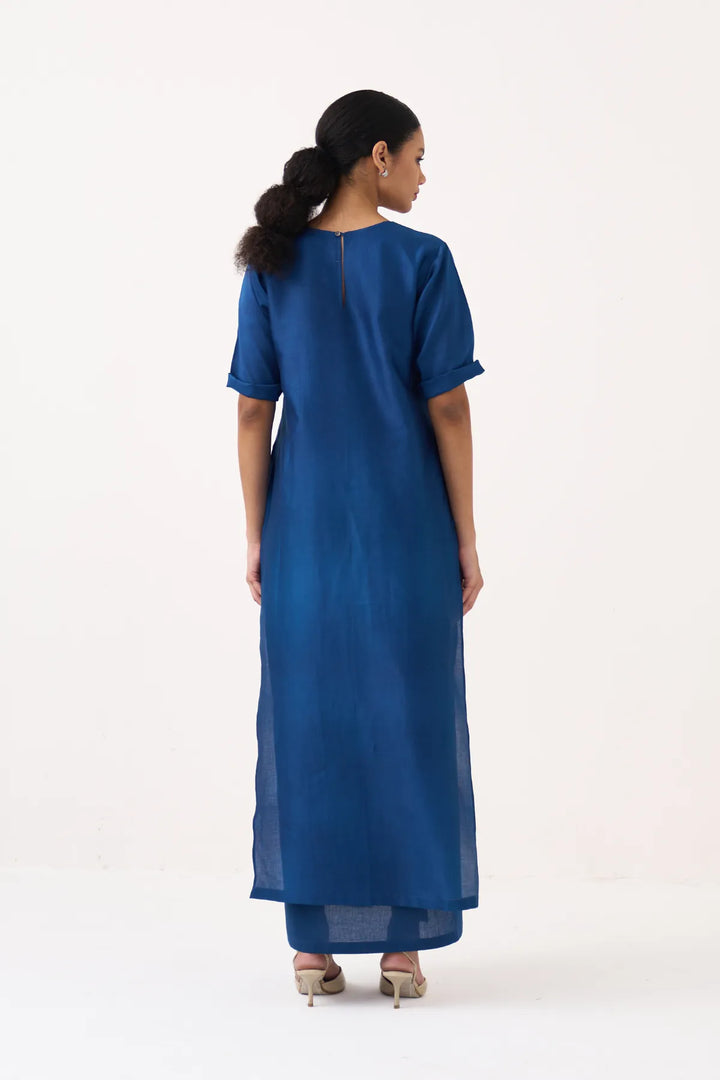 Emb. Double Layer Dress
