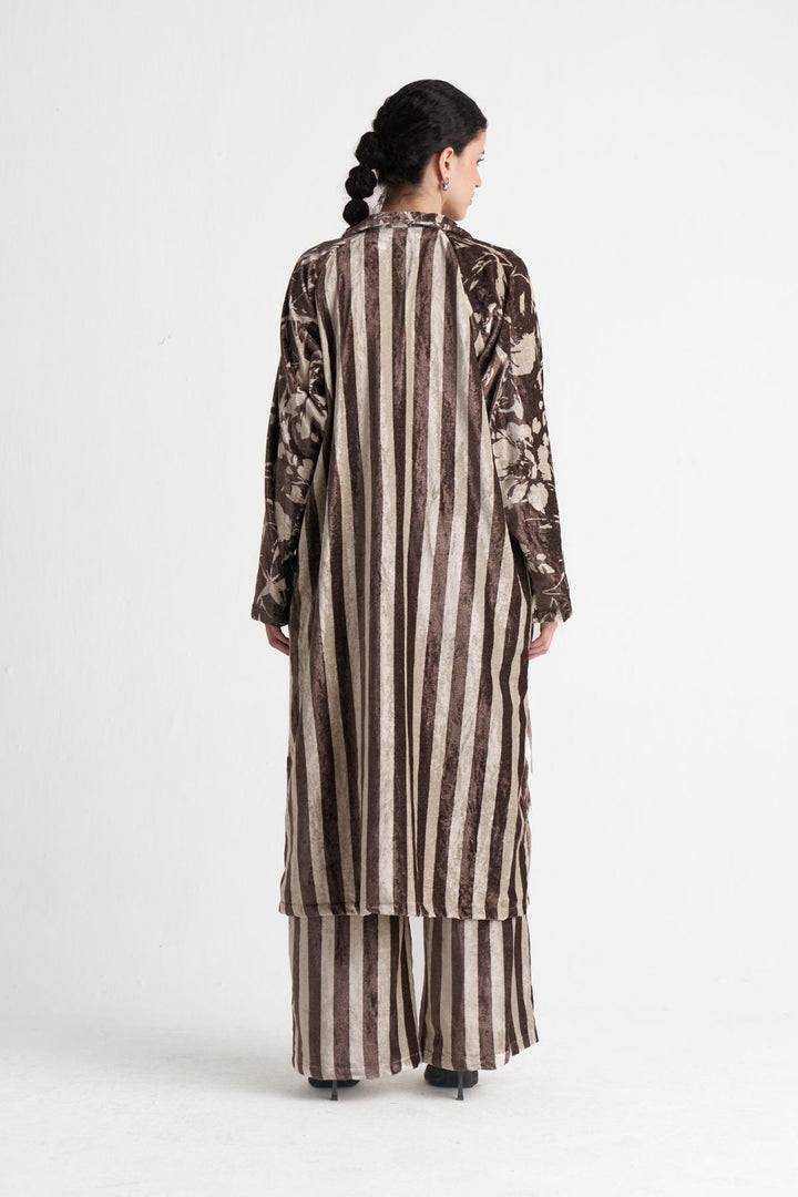 Contrast Stripe Tunic Co-ord (Set Of 2)