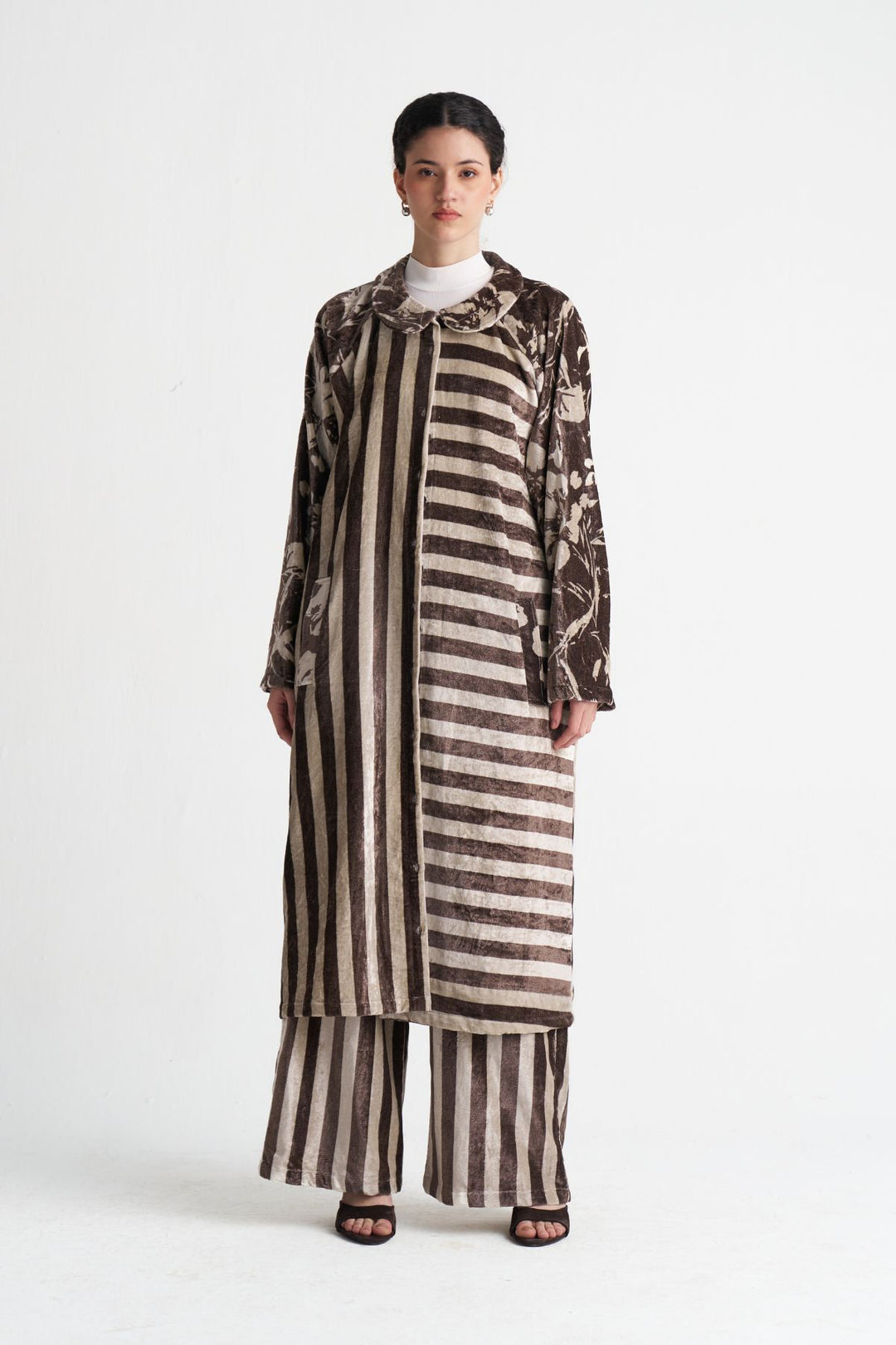 Contrast Stripe Tunic Co-ord (Set Of 2)