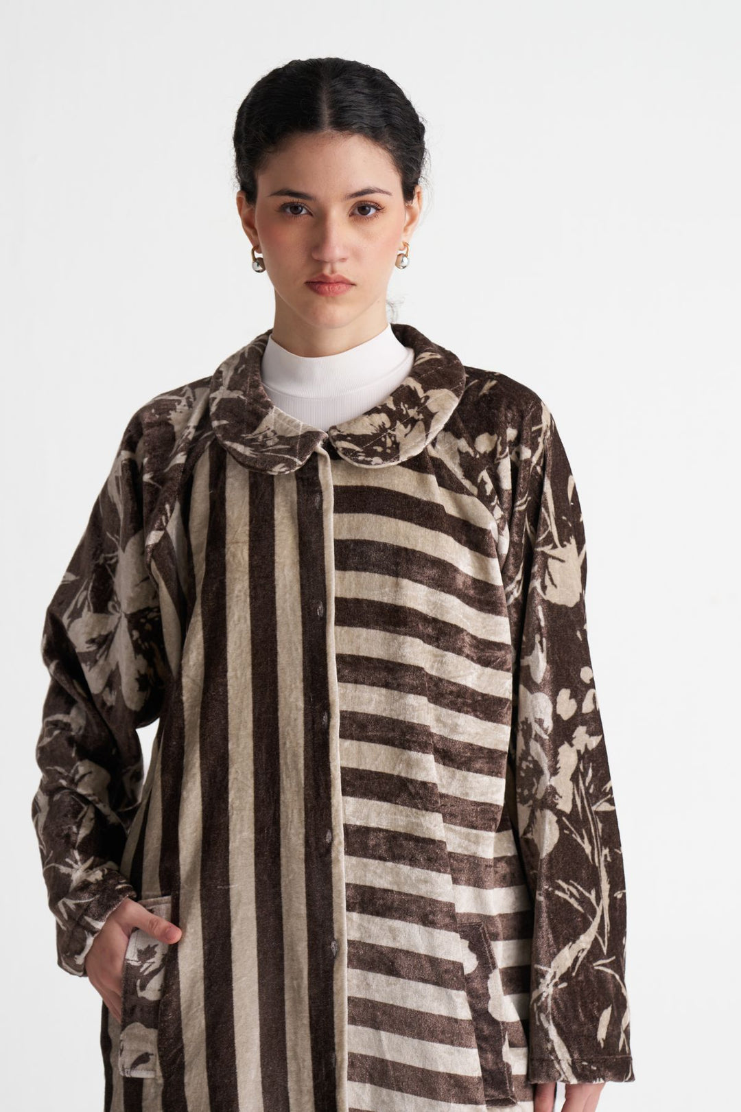 Contrast Stripe Tunic Co-ord (Set Of 2)