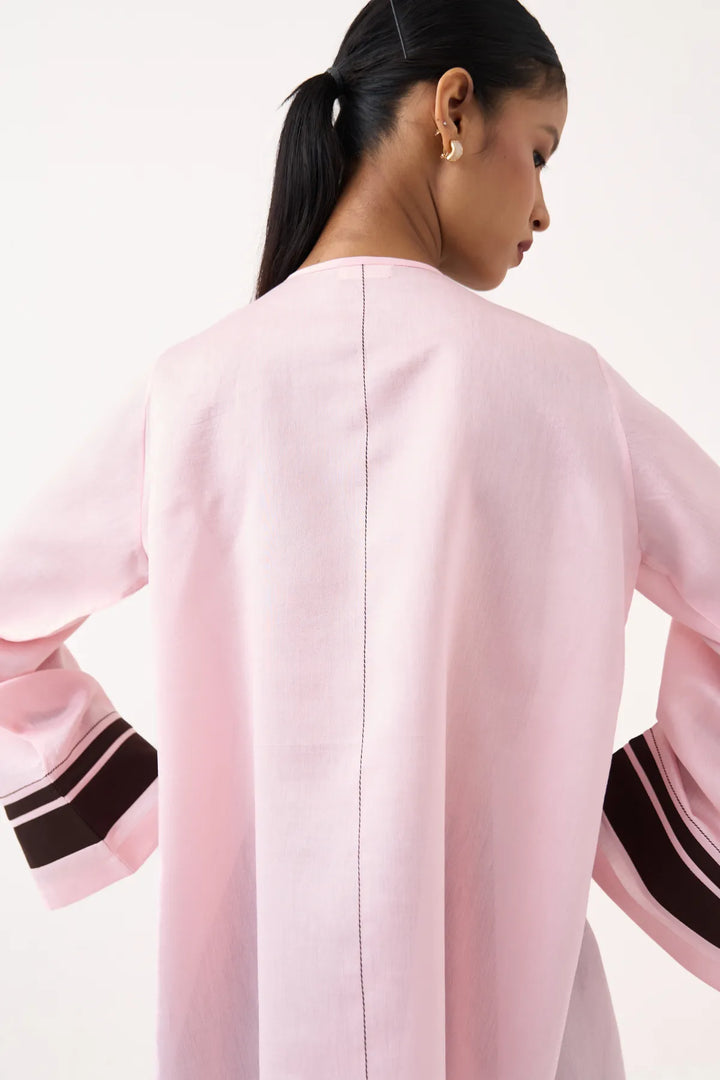 Wide Sleeve Gather Neck Top Co-ord