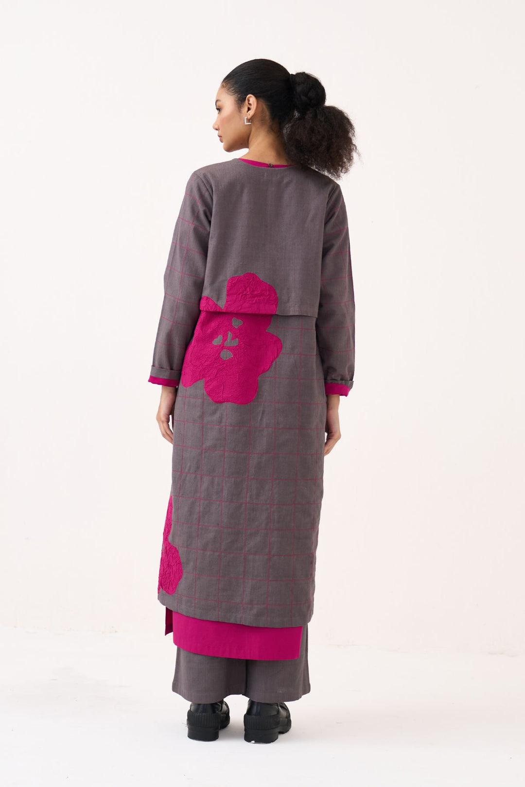 All Over Embroidery Overlay Co-ord (Set Of 3)