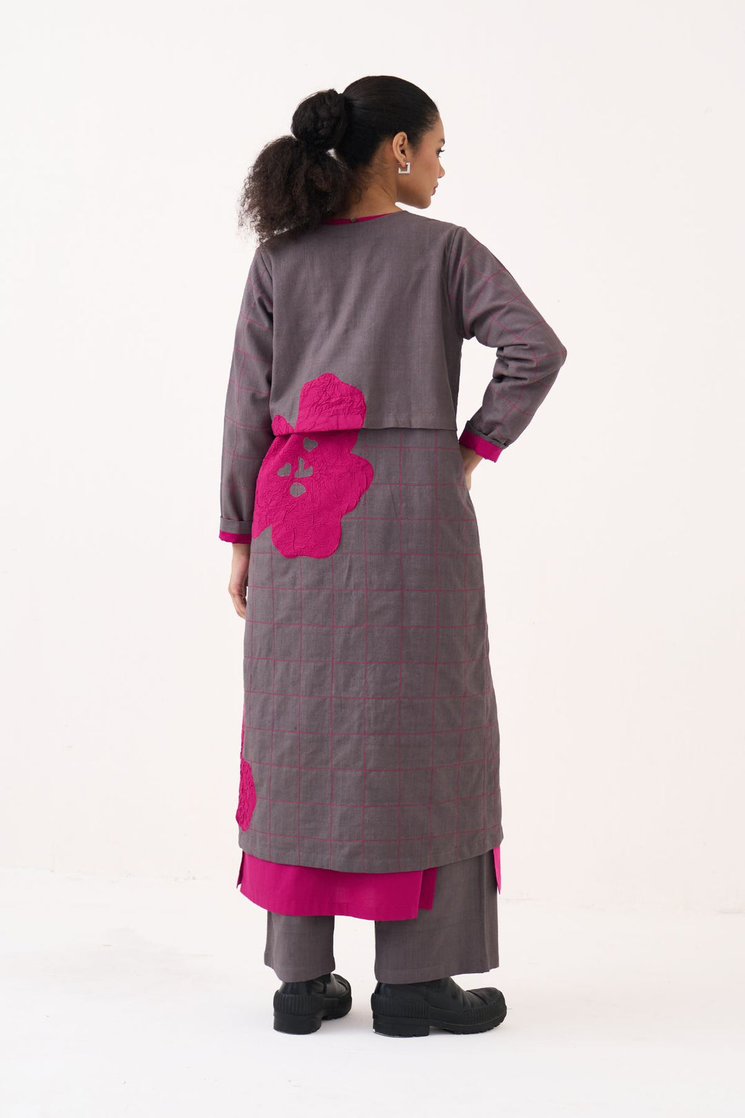 All Over Embroidery Overlay Co-ord (Set Of 3)