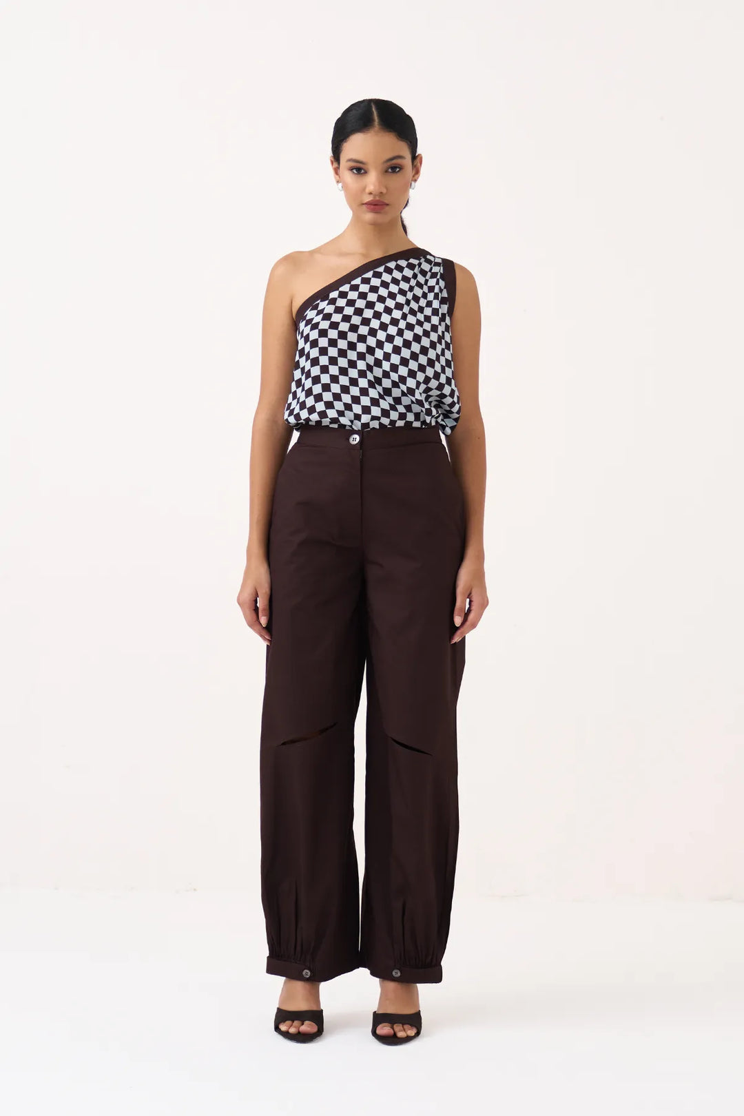 One Shoulder Top Co-ord