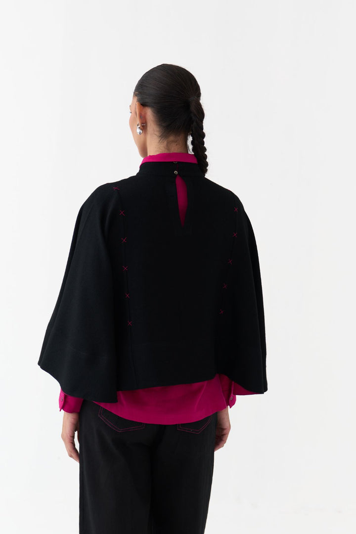 Woollen Poncho (Including Shirt)