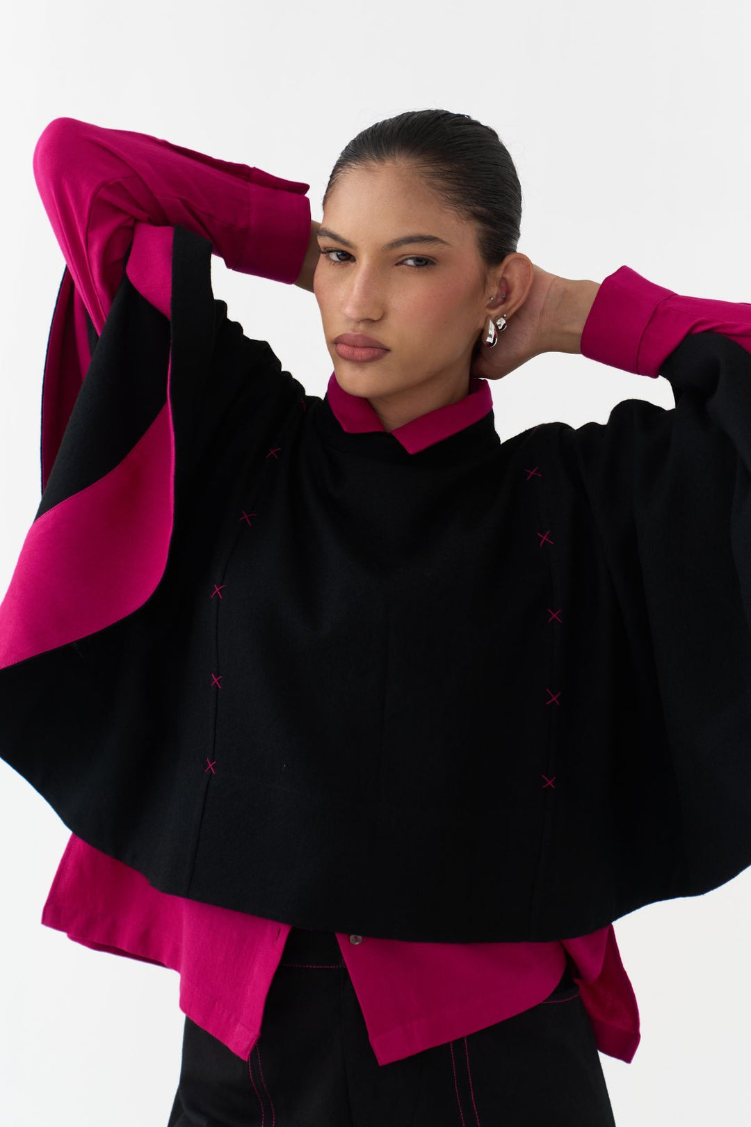 Woollen Poncho (Including Shirt)
