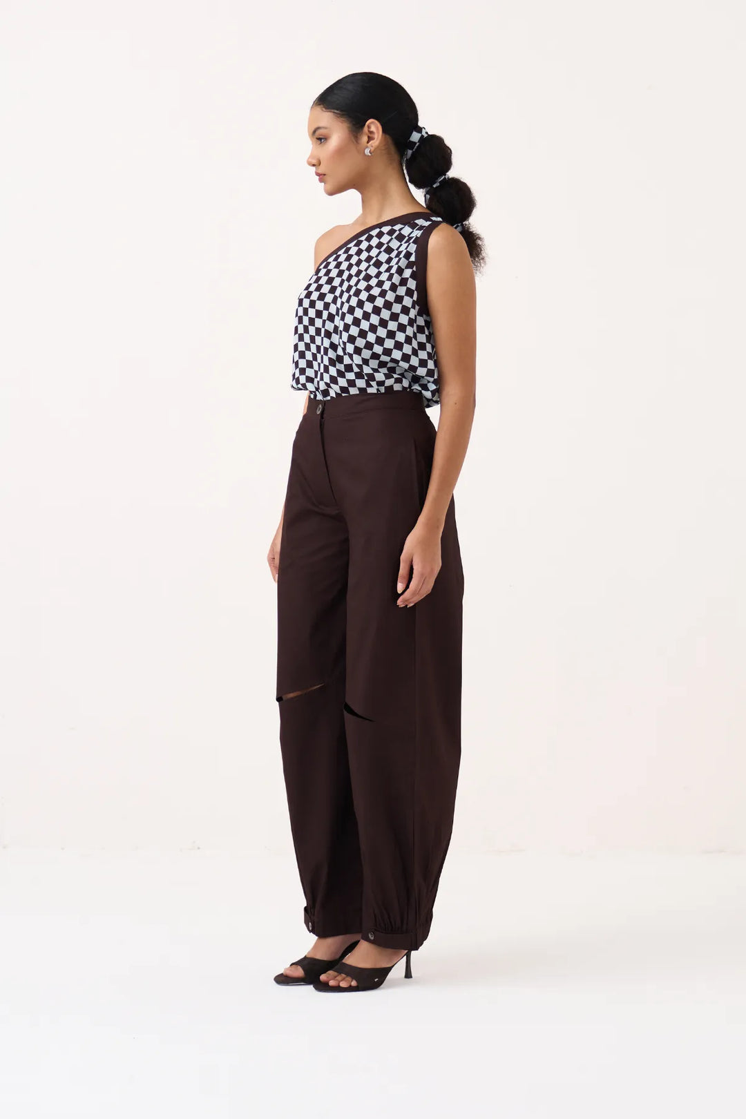 One Shoulder Top Co-ord