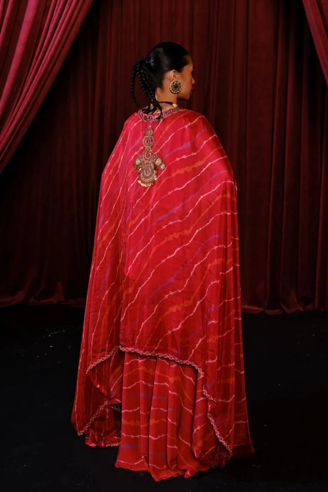 Red Kurta Set