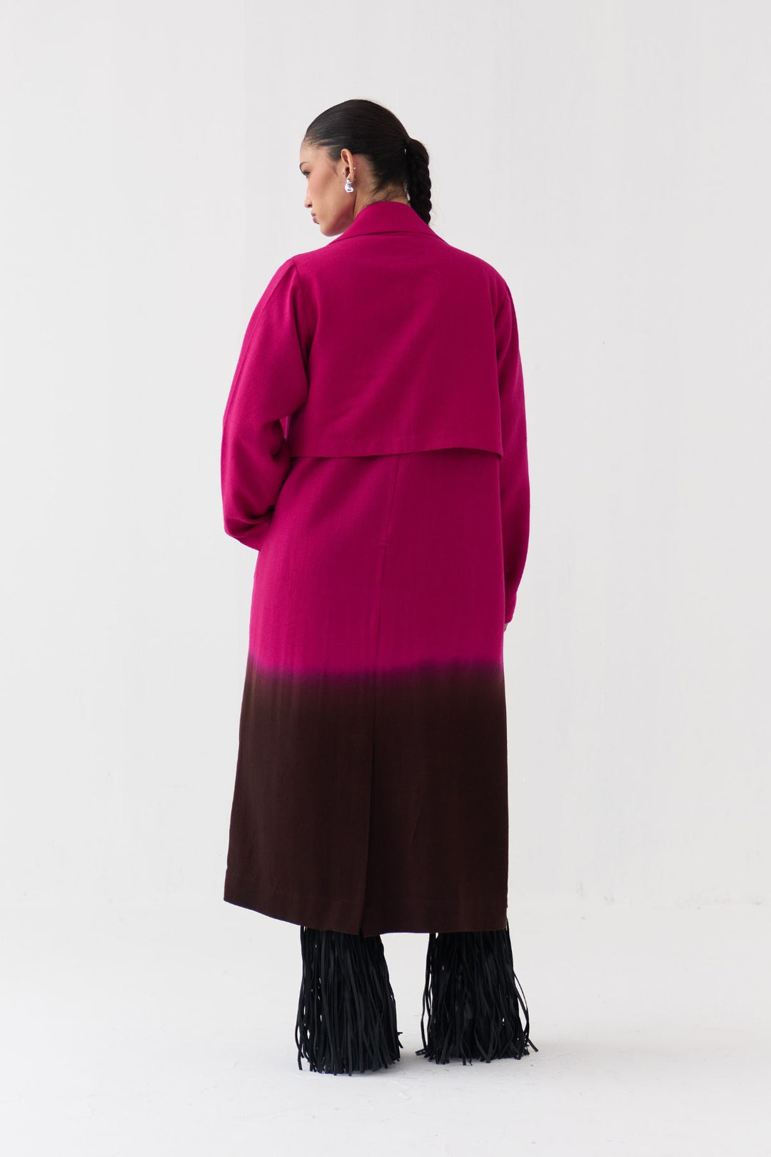 Applique Woollen Dress Co-ord (Set Of 2)