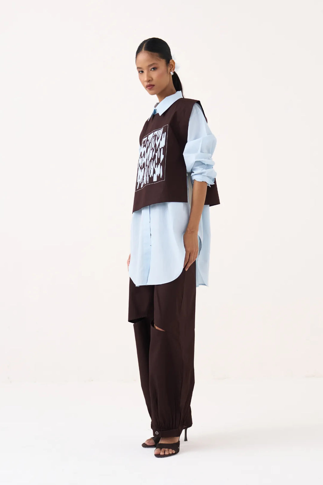 Emb. Patch Overlay Co-ord (Set Of 3)