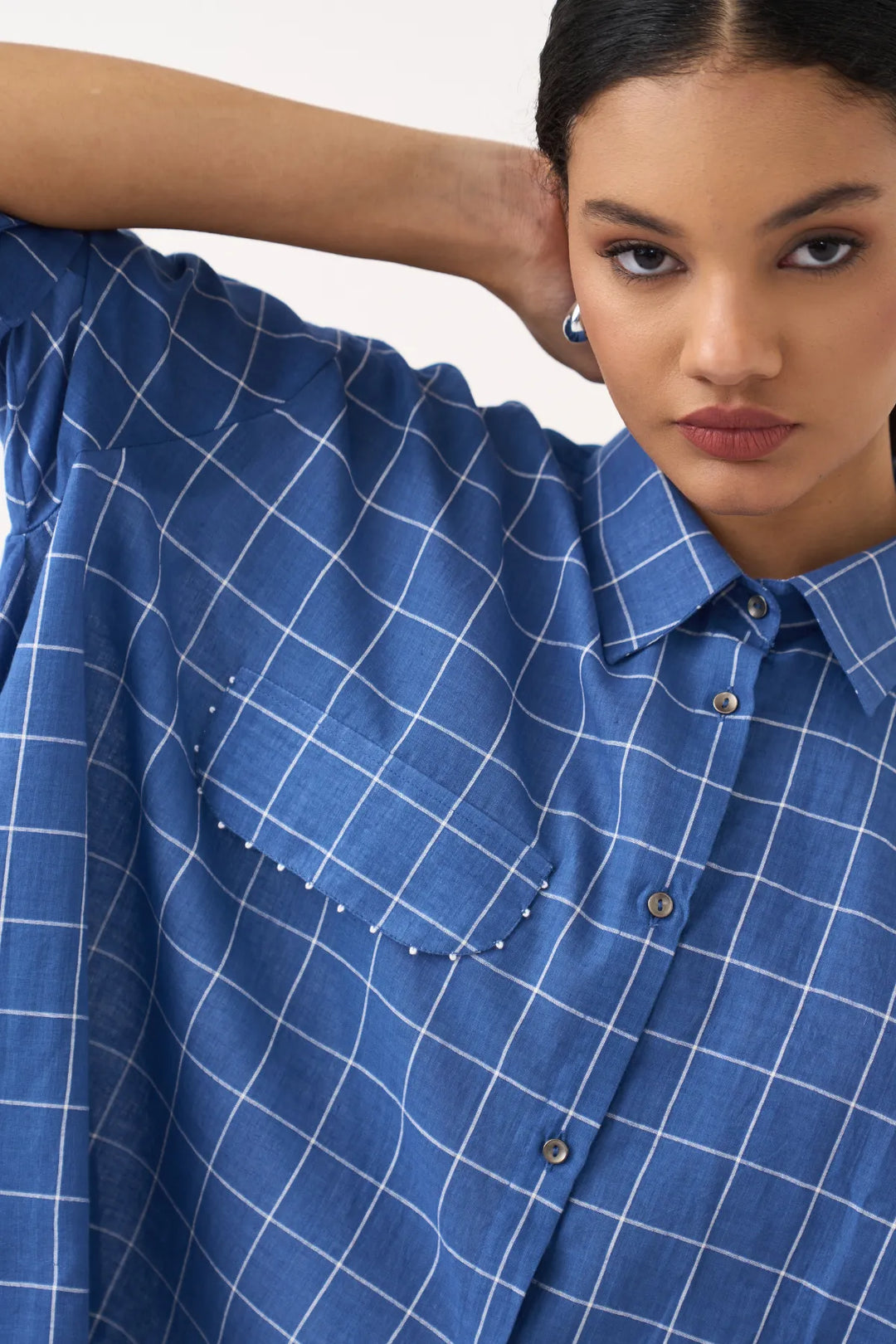 Wide Hem Shirt Co-ord