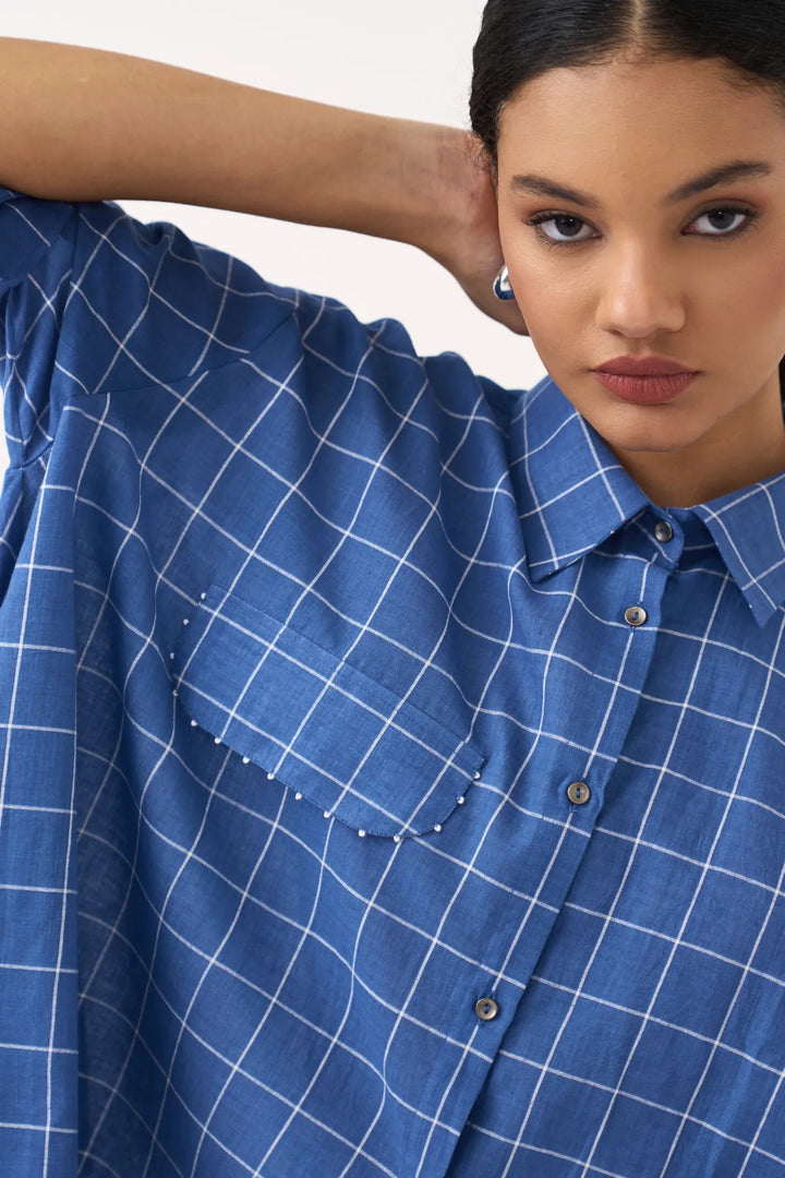 Wide Hem Shirt Co-ord