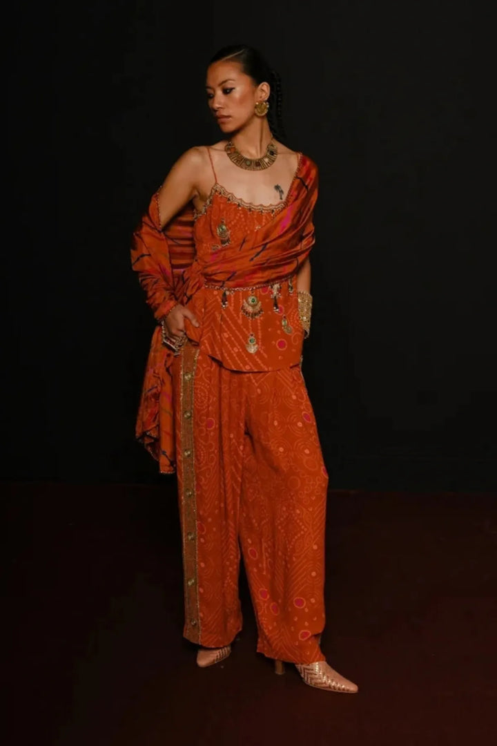 Orange Spaghetti Set