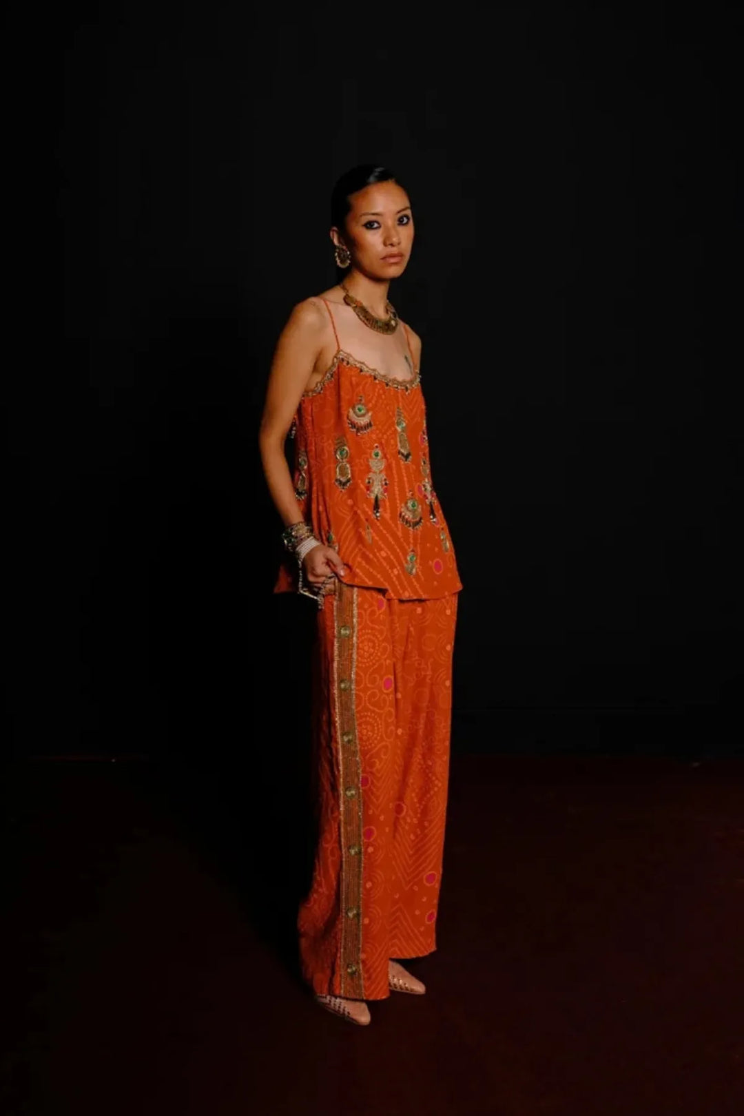 Orange Spaghetti Set