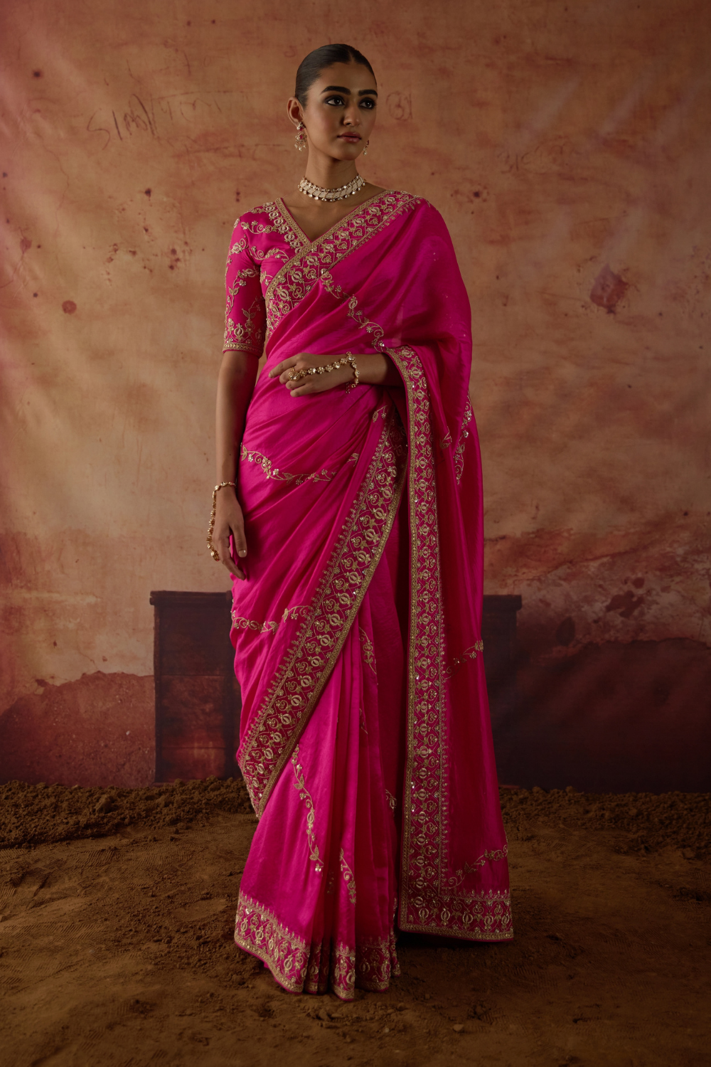 Gulaban Saree Set