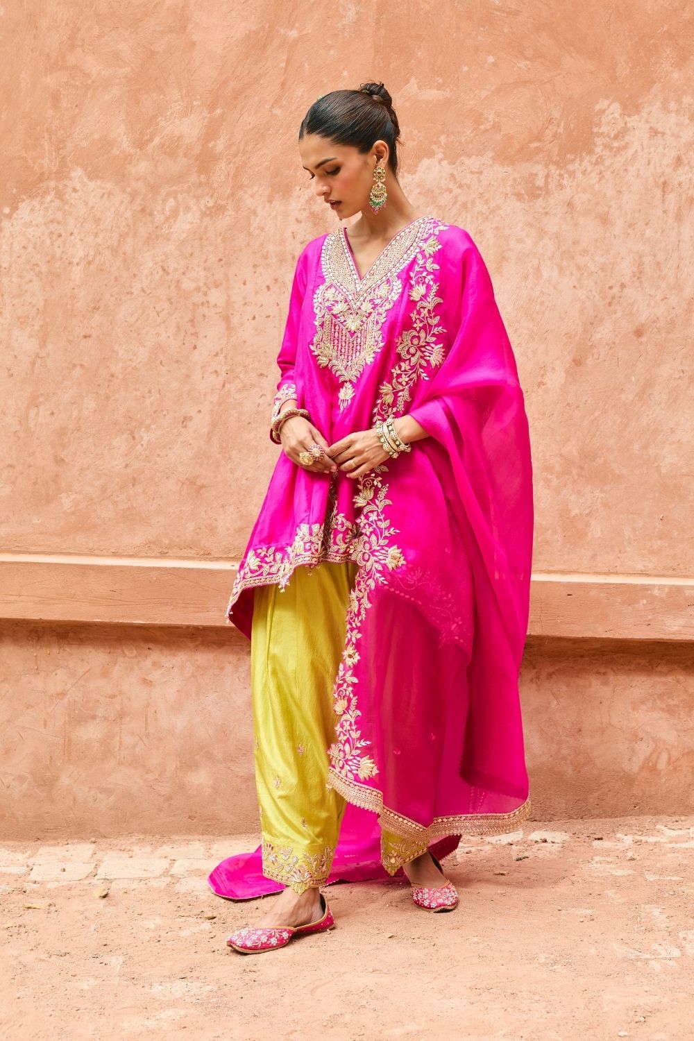 Heer Kurti Set