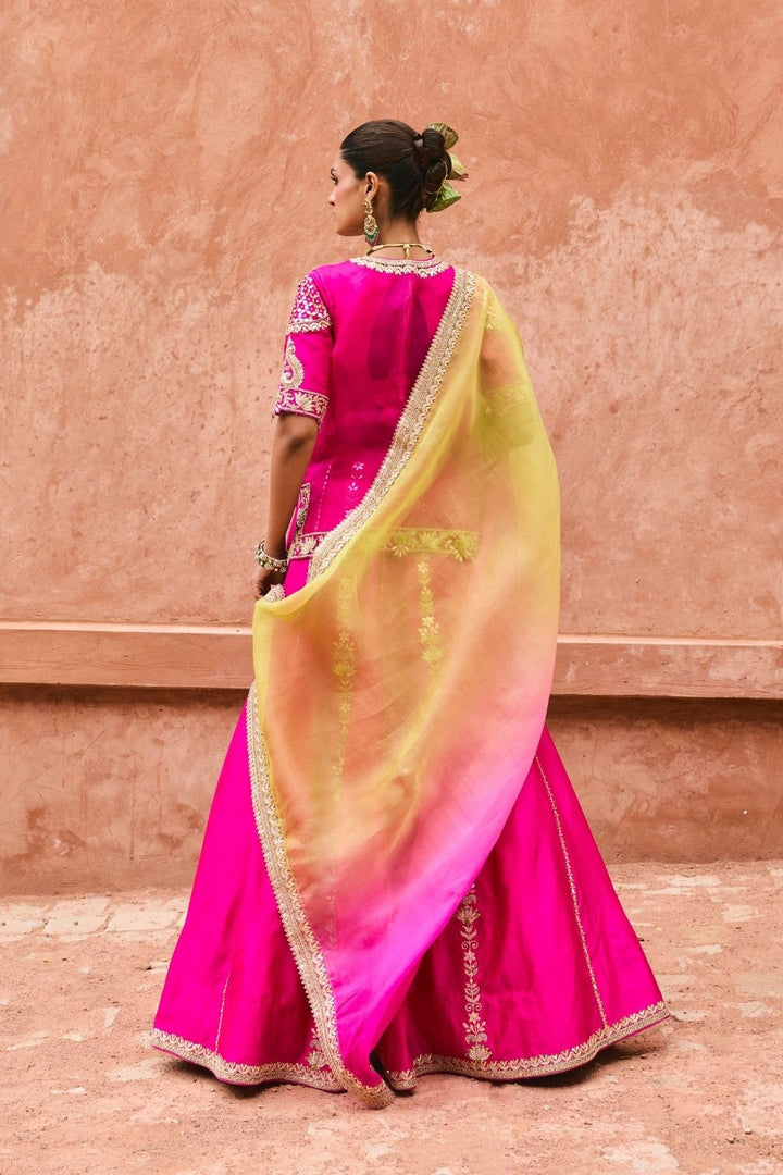 Gulara Rajputi Lehenga Set