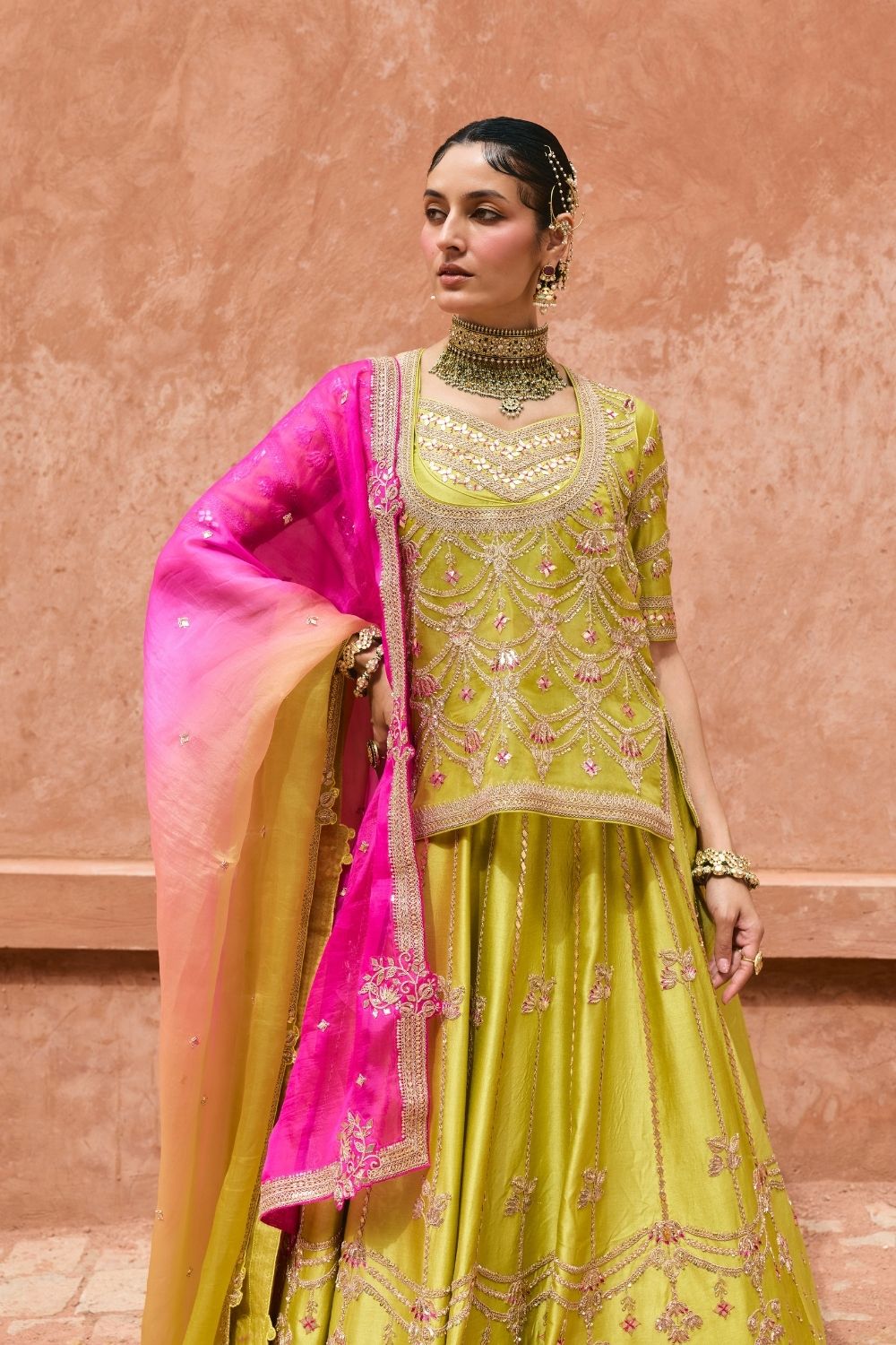 Rangira Rajputi Lehenga Set