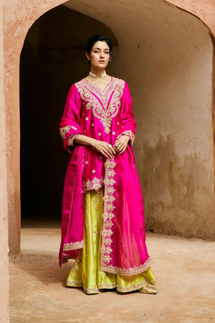 Heer Sharara Set