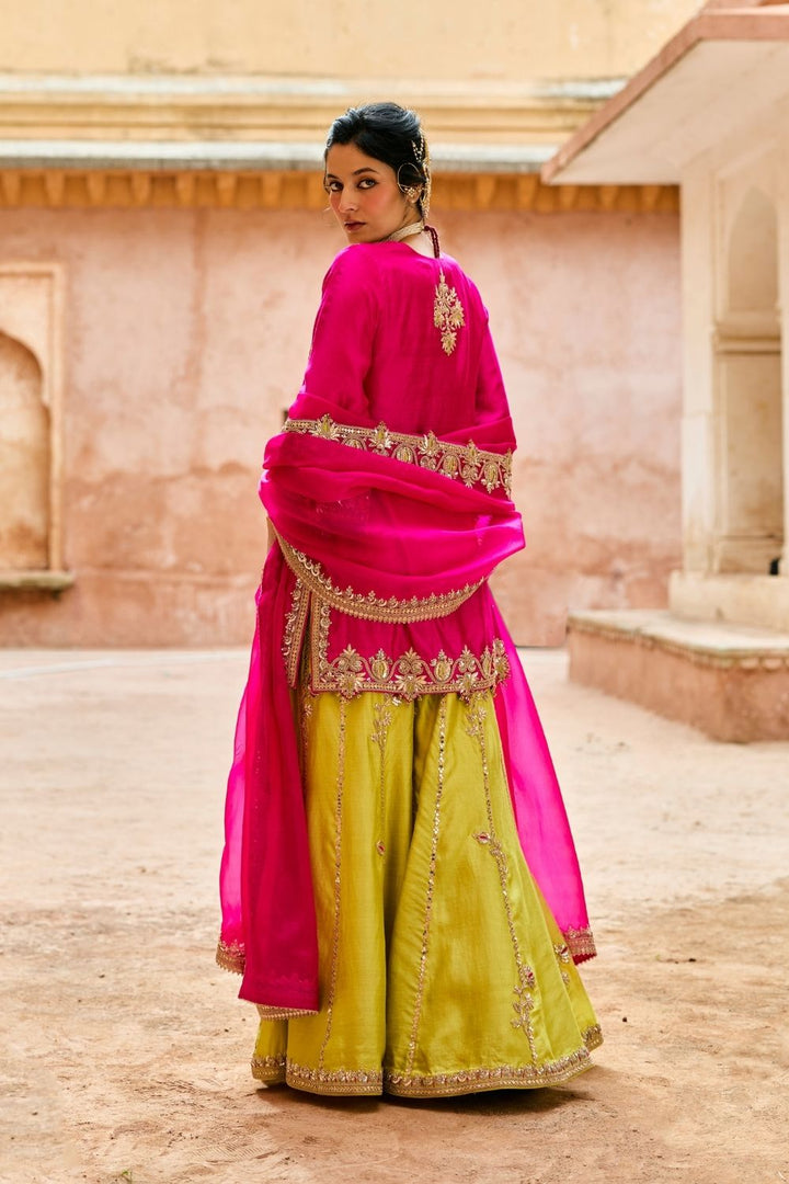 Heer Sharara Set