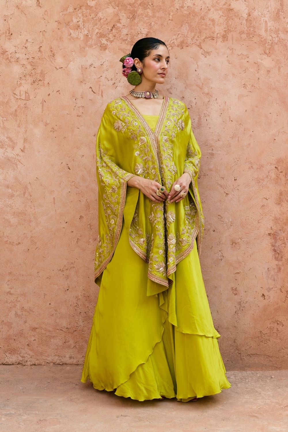 Shehnaaz Cape Set