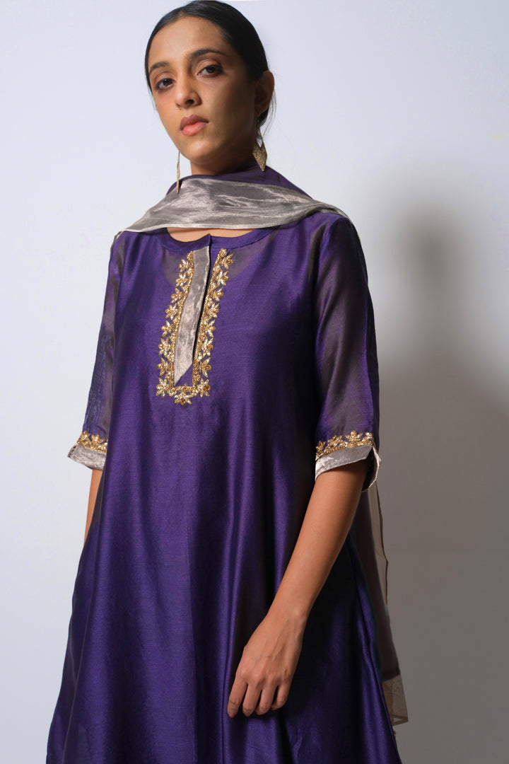 A-Line Kurta Full Set