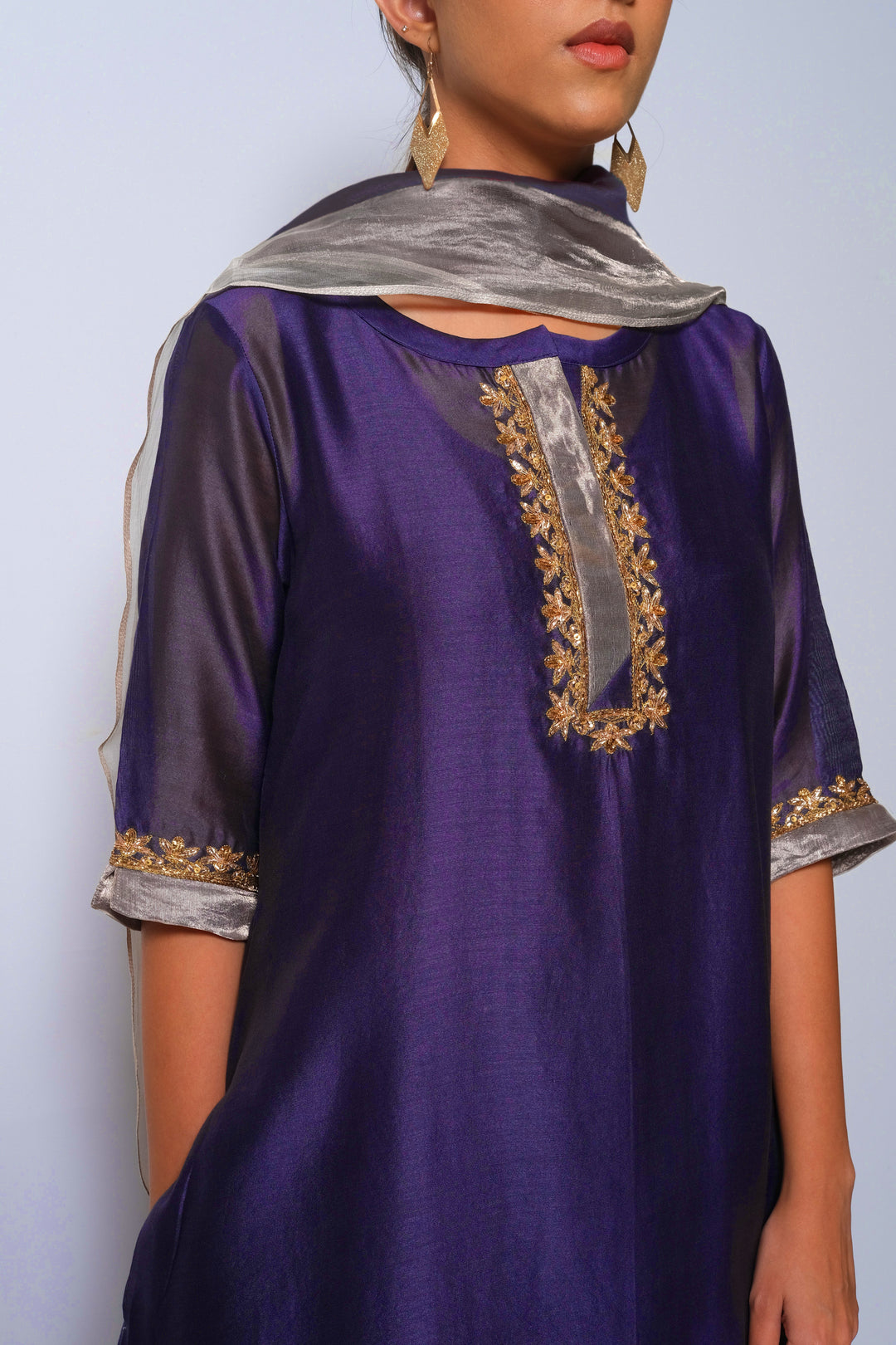 A-Line Kurta Full Set