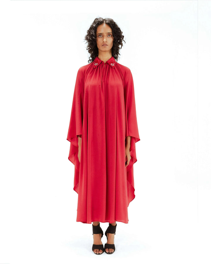 Alara Embellished Crepe Dress