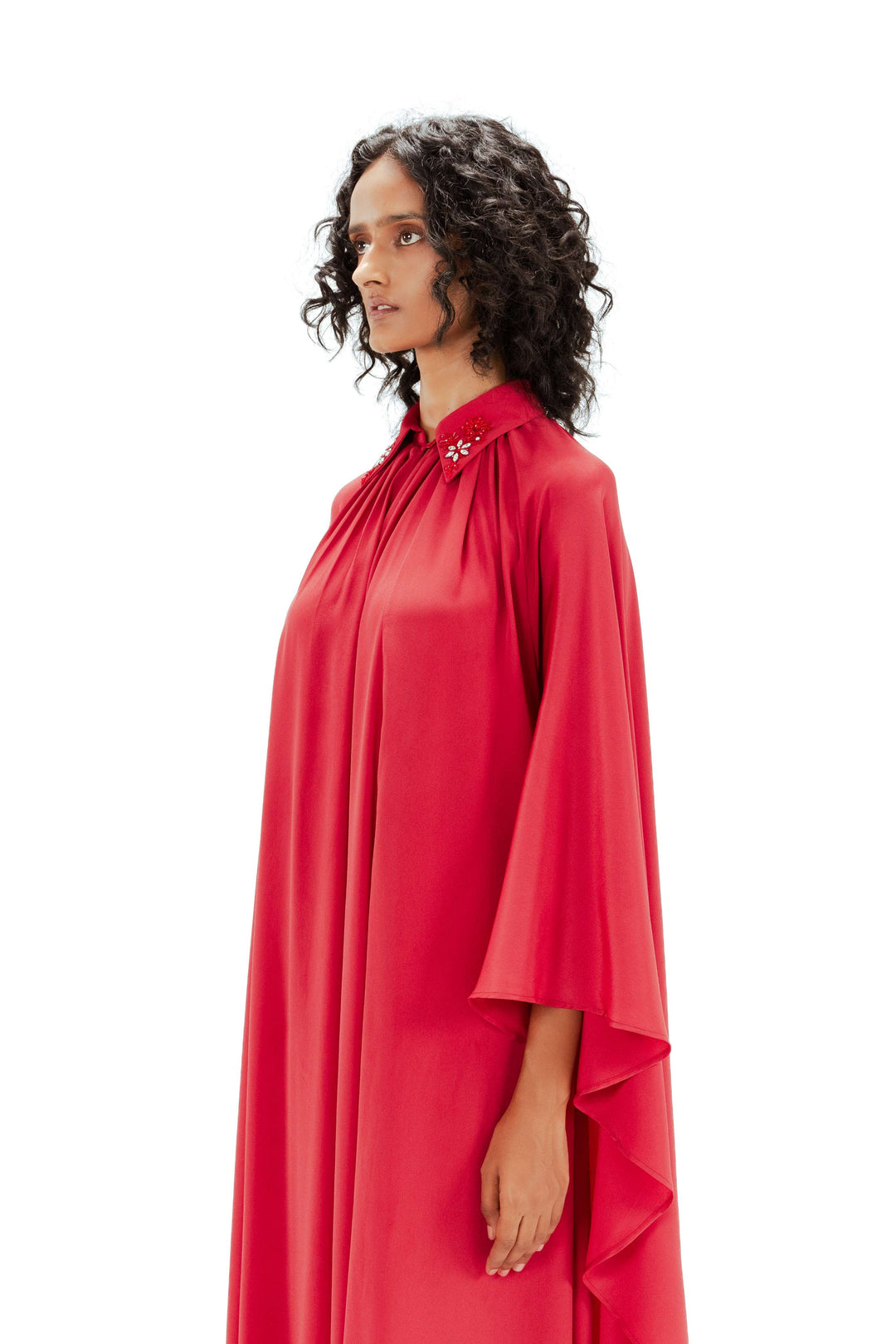 Alara Embellished Crepe Dress