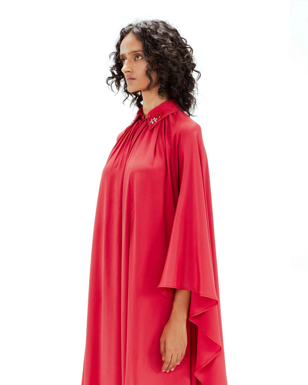 Alara Embellished Crepe Dress