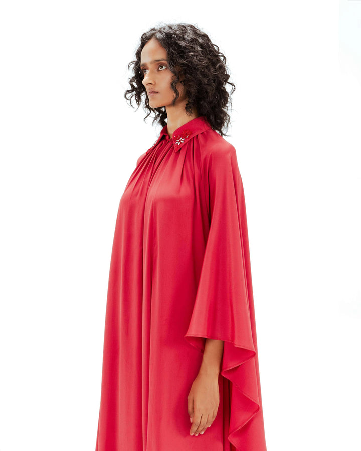 Alara Embellished Crepe Dress