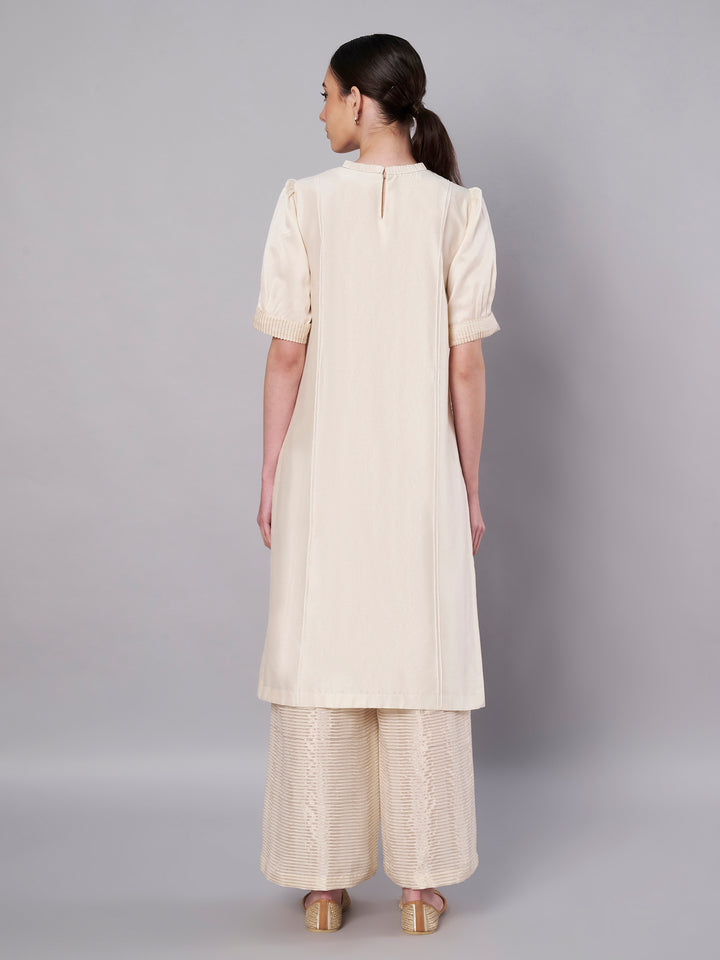 Aurora Kurta Set - Ivory