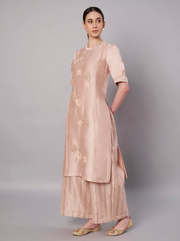 Aurora Kurta Set - Dirty Blush