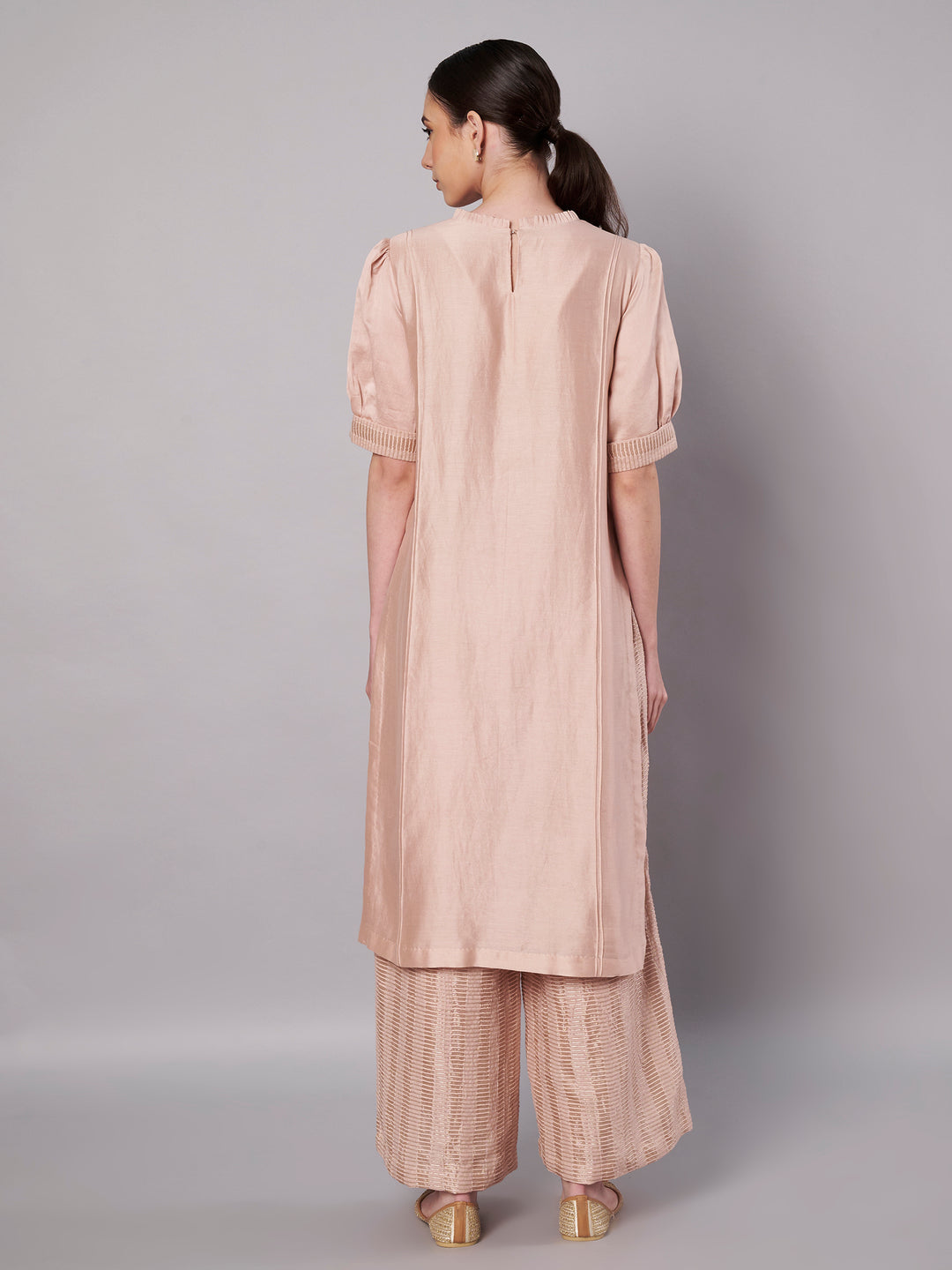 Aurora Kurta Set - Dirty Blush