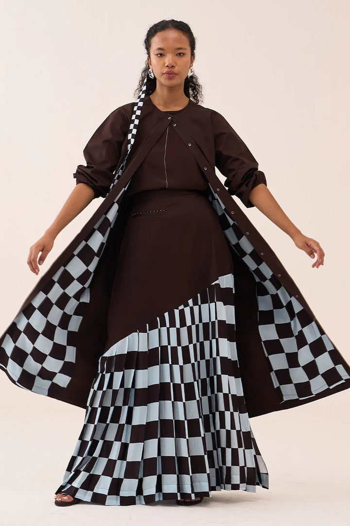 Back Yoke Jacket Co-Ord (Set Of 3)