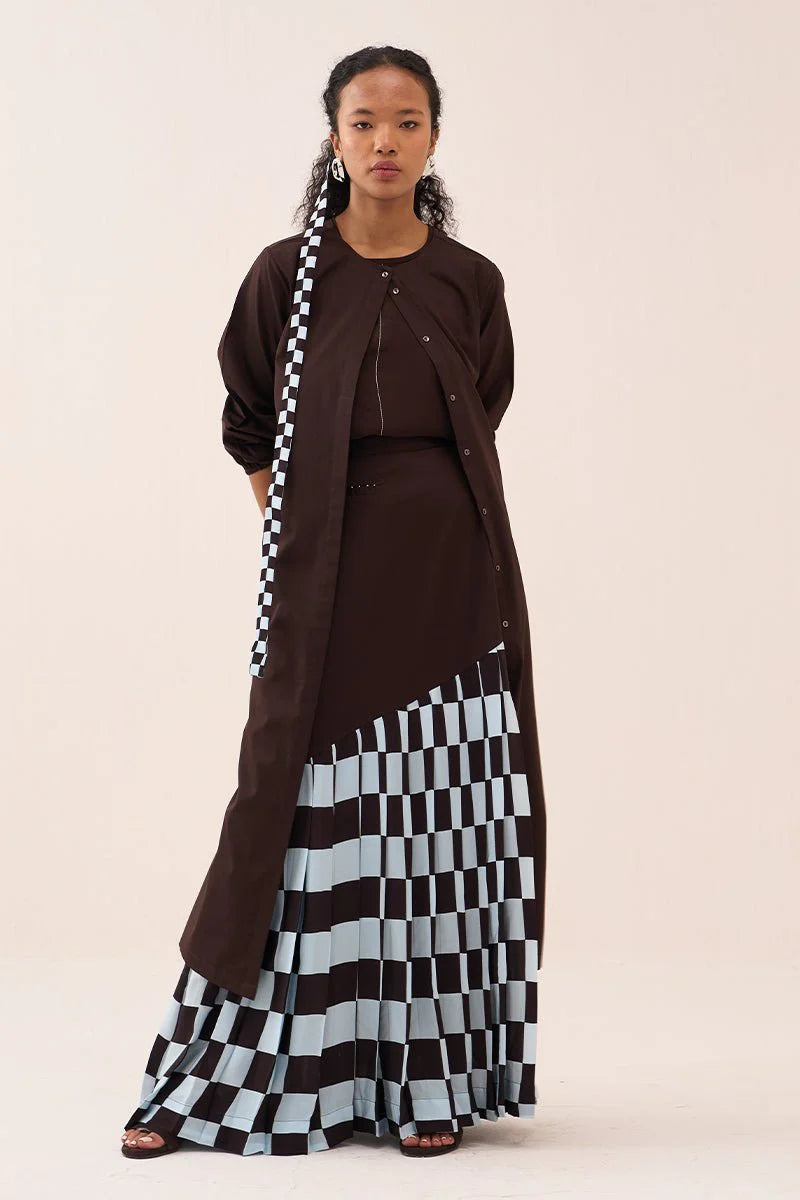 Back Yoke Jacket Co-Ord (Set Of 3)