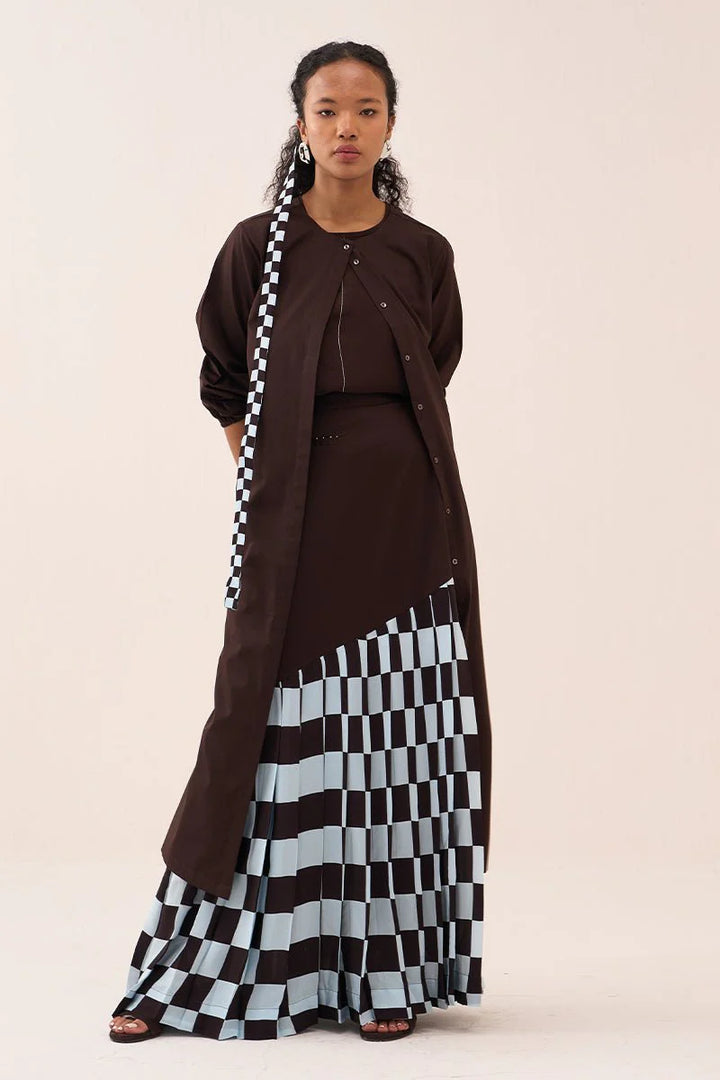 Back Yoke Jacket Co-Ord (Set Of 3)