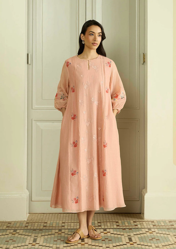 Blossom Embroidered Dress