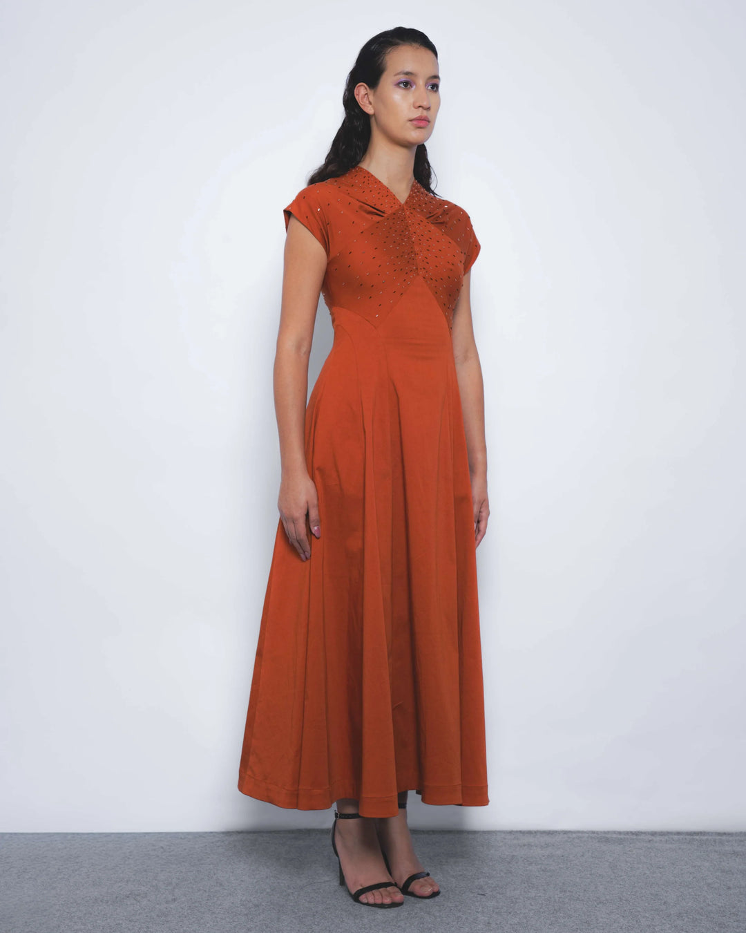 Brillo Flame Dress