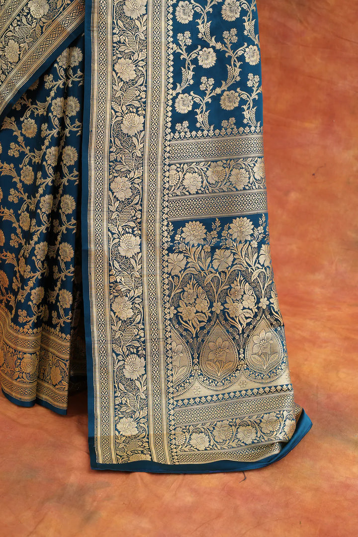 Bluebell Handwoven Saree