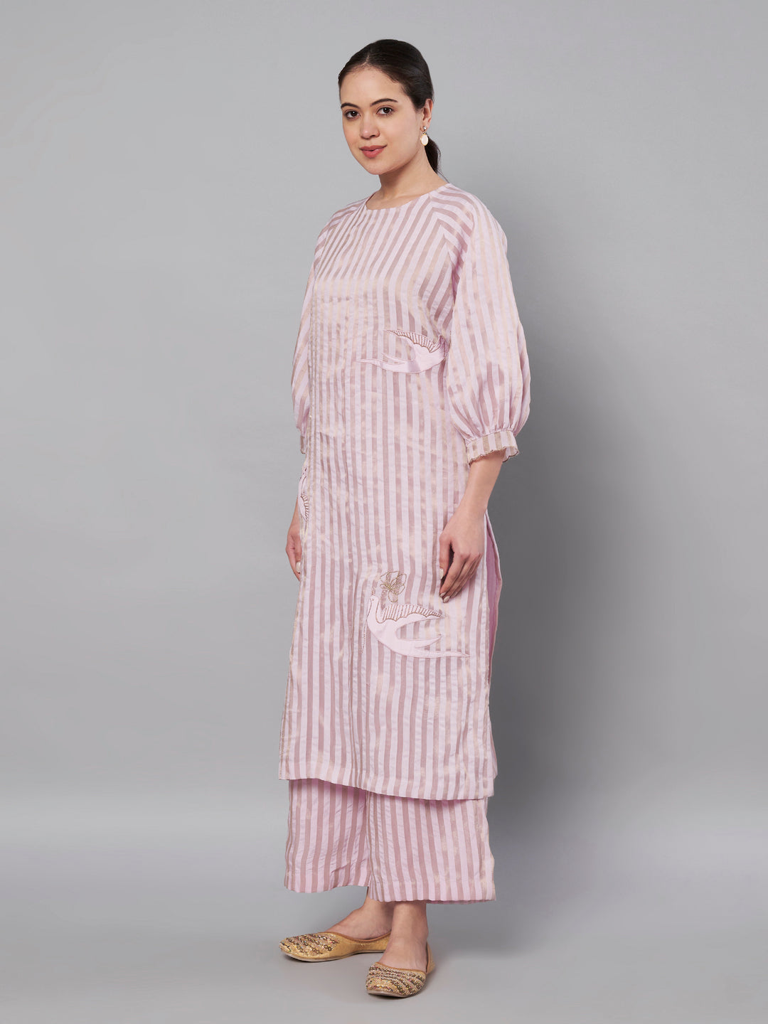 Breeze Kurta Set - Pastel Lilac