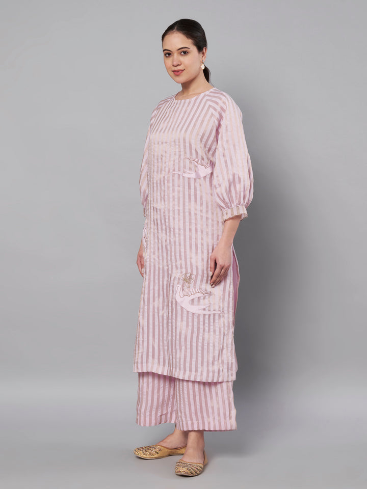 Breeze Kurta Set - Pastel Lilac