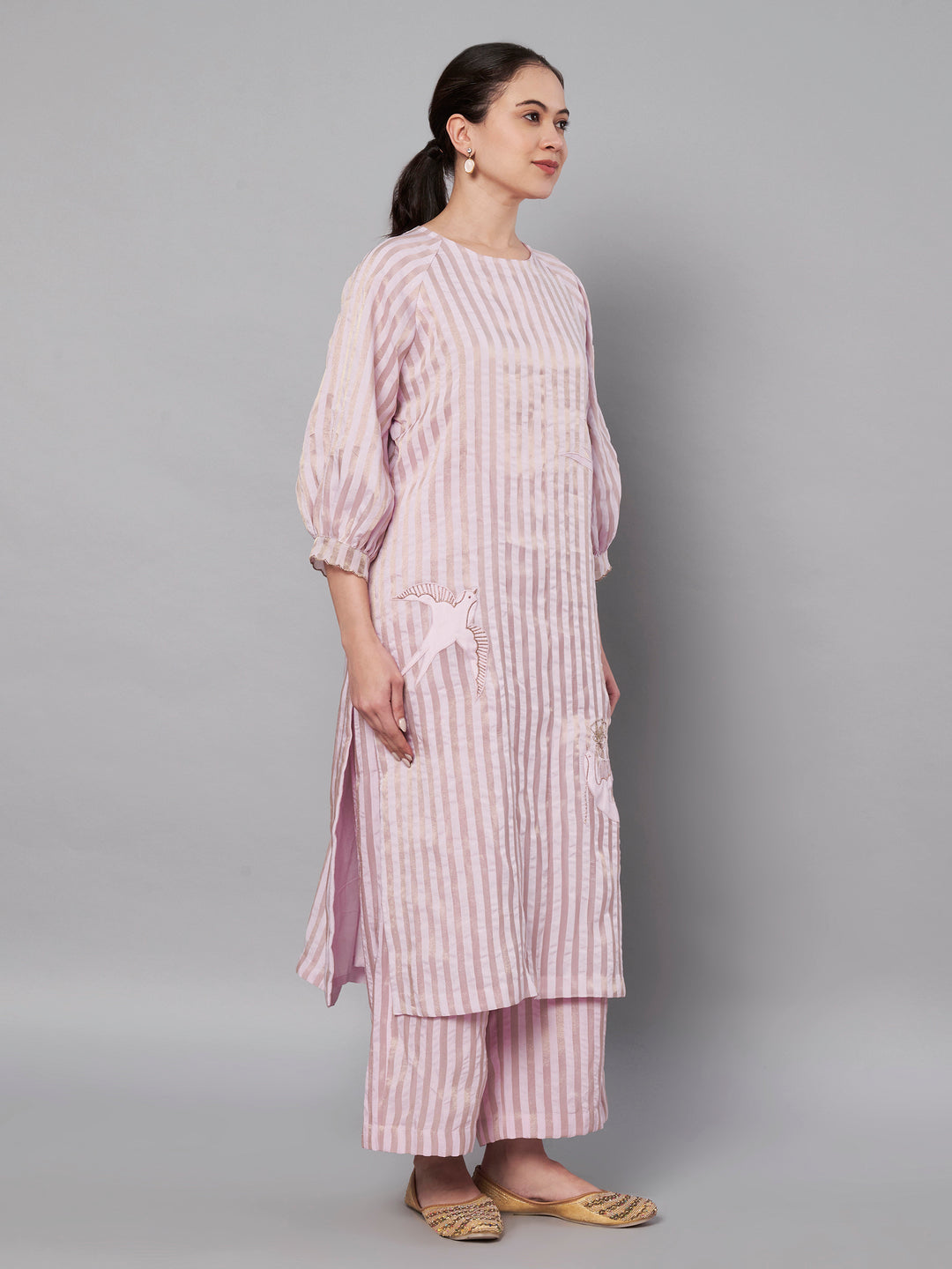 Breeze Kurta Set - Pastel Lilac