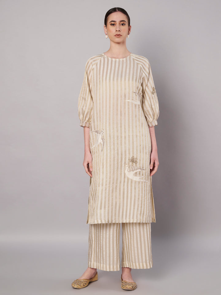 Breeze Kurta Set -  Ivory
