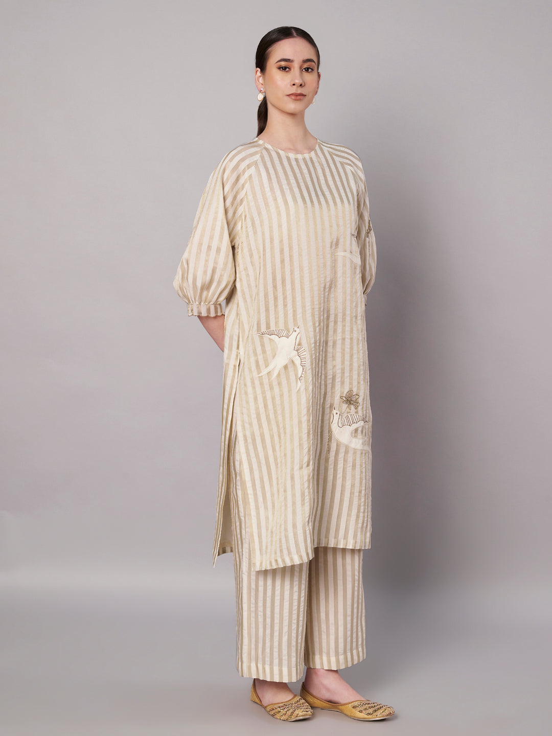Breeze Kurta Set -  Ivory