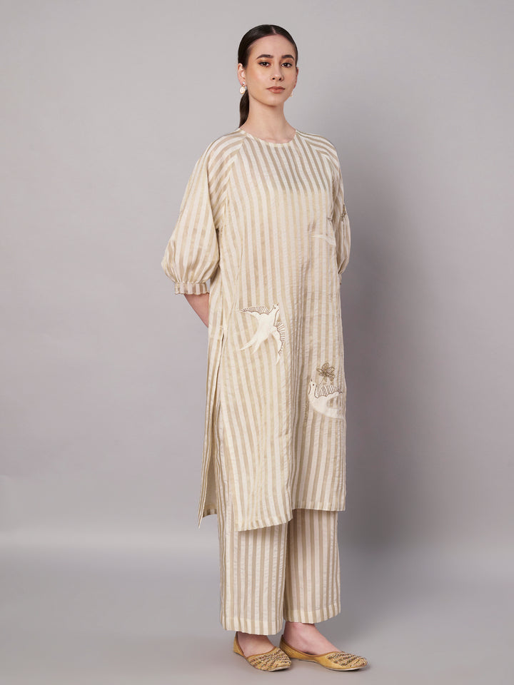 Breeze Kurta Set -  Ivory